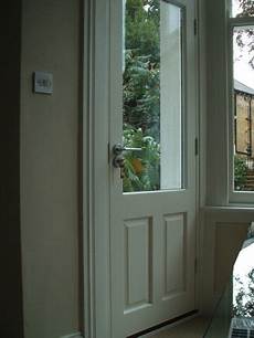 Glazed Back Door