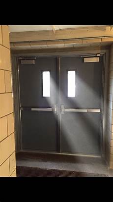 Metal Exit Door